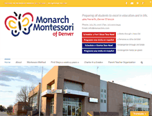 Tablet Screenshot of monarchm.com